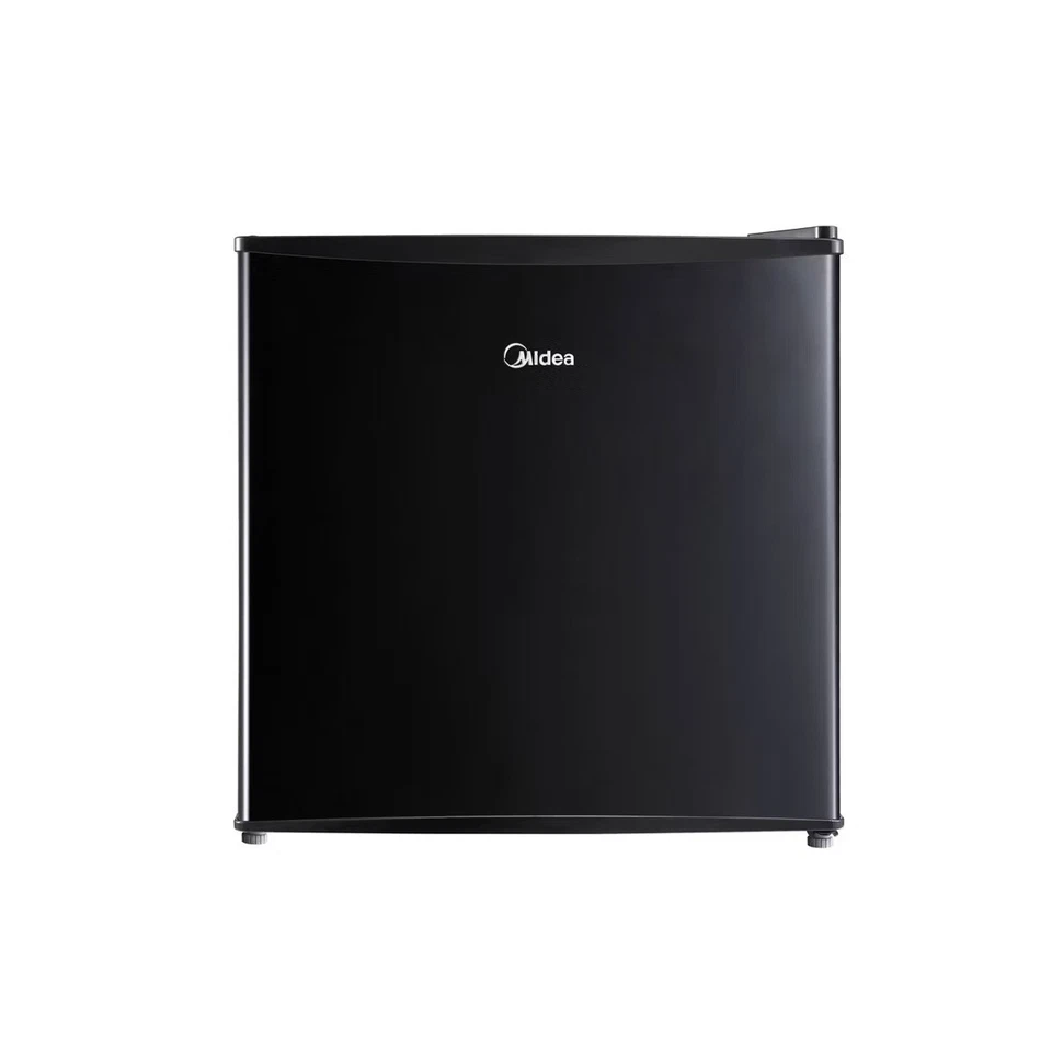 MIDEA 1.7 CU FT COMPACT SMALL REFRIGERATOR - BLACK Certified Dorm Fridge - Image 1 of 4