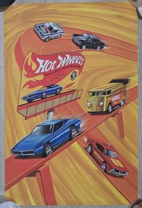 2009 Hot Wheels RLC Red Line Club Poster Drag Bus Custom Otto Boss Hoss Mustang - Bild 1 von 2