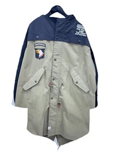 Neighborhood Mountain Parka Polyester Long Jacket Size XL Black Outdoor Style - Picture 1 of 6
