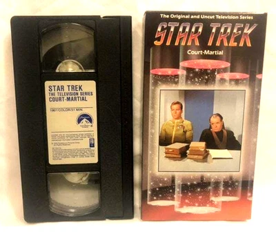 Star Trek Court-Martial VHS 1967 TV Series Episode #15 Excellent Condition Rare - Image 1 of 4