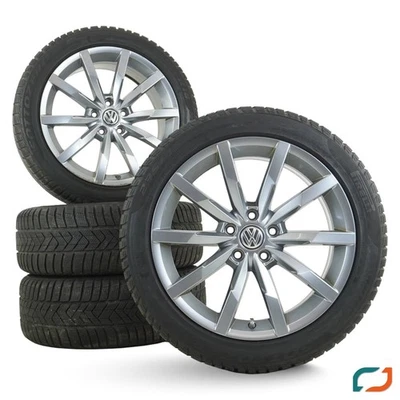Original VW Passat 3G B8 Winterräder Monterey 18Zoll Winterreifen 235/45 R18 94V - Bild 1 von 4