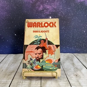WARLOCK BY DEAN R. KOONTZ LANCER VINTAGE HORROR 1972 VINTAGE PAPERBACK - Imagen 1 de 8