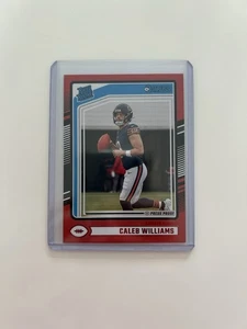 Caleb Williams #327 Red Press Proof Donruss RC Chicago Bears - Bild 1 von 2