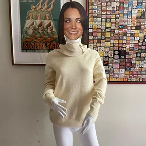 GAP Cream Rollneck Jumper. Womens Size M. - Picture 1 of 9