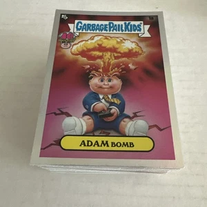 40th GPK Base Card Full Set! 2025 Worst Of Garbage Pail Kids 1 To 100a Adam Bomb - Picture 1 of 2