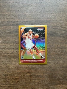 2006-07 Bowman Chrome Antoine Walker Gold /50 #24 - Picture 1 of 3