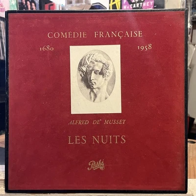 [COMEDY]~EXC LP~BOX SET~ALFRED DE MUSSET~COMEDIE FRANCAISE~Les Nuits~1955~FRANCE - Image 1 of 4