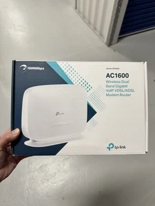 TP-Link Archer VR1600v AC1600 Wireless Dual Band VDSL/ADSL Modem Router - Picture 1 of 2