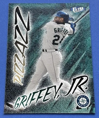Fleer Ultra #476 1998 Ken Griffey Jr Pizzazz Holo Foil Refractor 🔥INSERTO RARO🔥 Foto 1 de 3