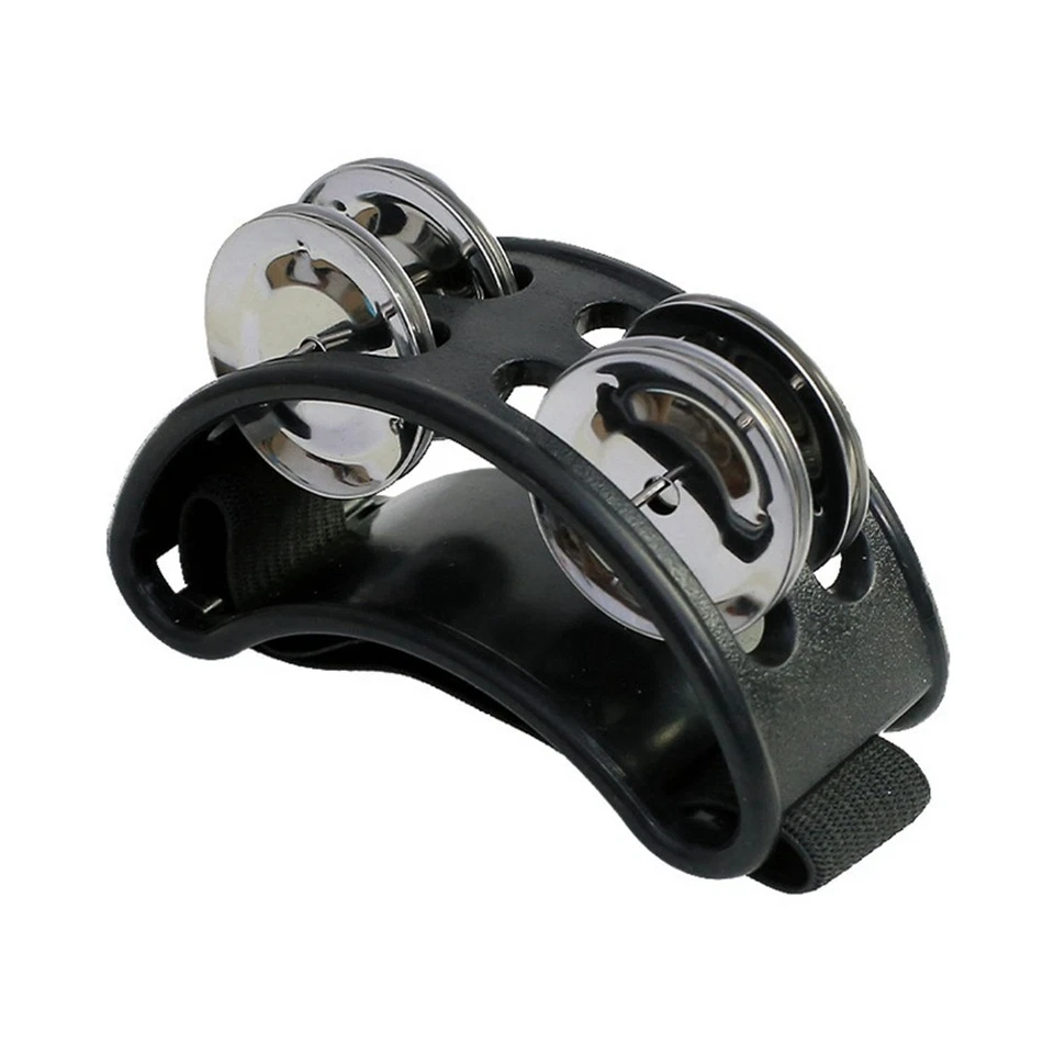 Kraftvolles Klang Fußtamburin Stellfußtamburine mit Musical 1986 - Bild 1 von 1