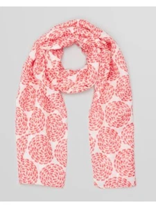 VINEYARD VINES Womens Pink Printed Lightweight Scarf - Picture 1 of 3