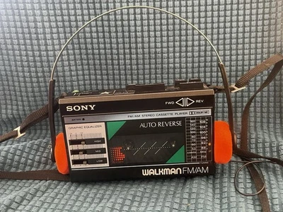 🔥 Sony Walkman WM-18-28  Cassette Player AM/FM  W/ New Drive Belts - Tested 🔥 - Image 1 of 4