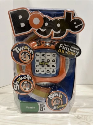 Hasbro BOGGLE Word Search Family Game w/ Electronic Timer Twist and Shake Read - Image 1 of 4