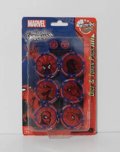 Heroclix Marvel Dadi & Token Pack Amazing Spider‐Man Set WizKids Nuovo con scatola - Foto 1 di 4