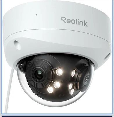 Duo 3V PoE, 16MP UHD Dual-Lens PoE Security Camera with 180° Panoramic, Motio... - Image 1 of 4