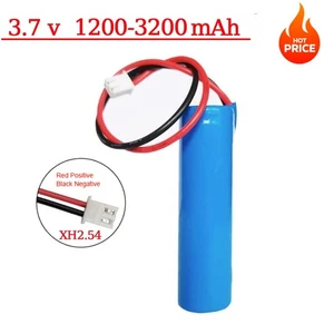 3.7V 1200~mAh Rechargeable Battery Accumulator Fishing LED Light Bluetooth - Bild 1 von 10