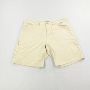Simms Shorts Mens 40 Khaki Beige Cargo Fly Fishing Performance Outdoors Hiking - Picture 1 of 13