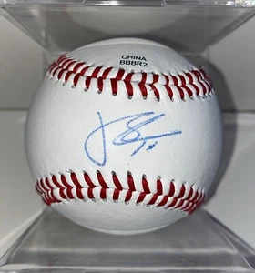 JOHN SCHNEIDER BLUE JAYS MANAGER SIGNED AUTO OFFICIAL LEAGUE BASEBALL - Picture 1 of 3