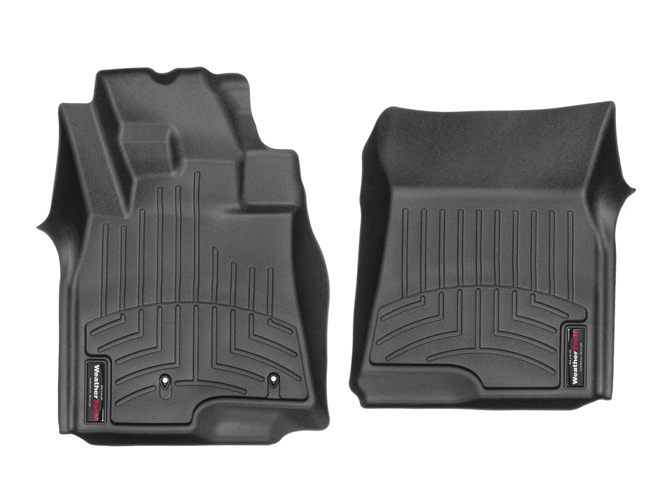 WeatherTech FloorLiner Mats for Mitsubishi Montero 2007-2016 - Black 1st Row - Image 1 of 1