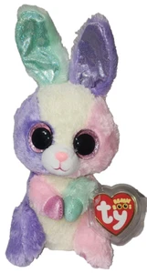 Ty Beanie Boos - BLOOM Easter Bunny Rabbit 6" NEW MWMTs Plush Stuffed Animal Toy - Picture 1 of 12