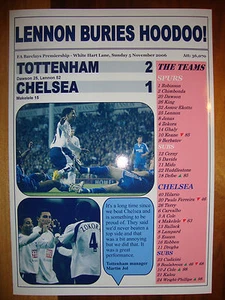 Tottenham Hotspur 2 Chelsea 1 - 2006 - stampa ricordo - Foto 1 di 1