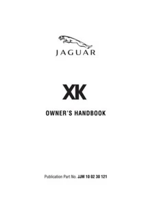 JAGUAR XK - MANUALE UTENTE PROPRIETARIO - Nuova stampa - Foto 1 di 1