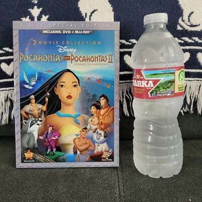POCAHONTAS & POCAHONTAS II - Disney Double Feature DVD/BLU-RAY Combo NEW/SEALED - Image 1 of 4