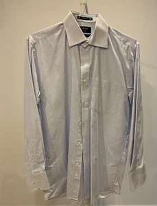 Van Heusen Mens Long Sleeve Business Dress Shirt Size Neck 40 Sleeve 86 - Picture 1 of 3