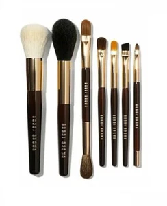 New BROWN 7pcs Brush Set - Limited Edition makeup brush - New Travel Size Tool - Picture 1 of 8