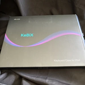 NEW KeBix KB-039, Keyboard for ipads (2021 5th Gen/2020 4th-Gen/2018 3rd-Gen) - Picture 1 of 7