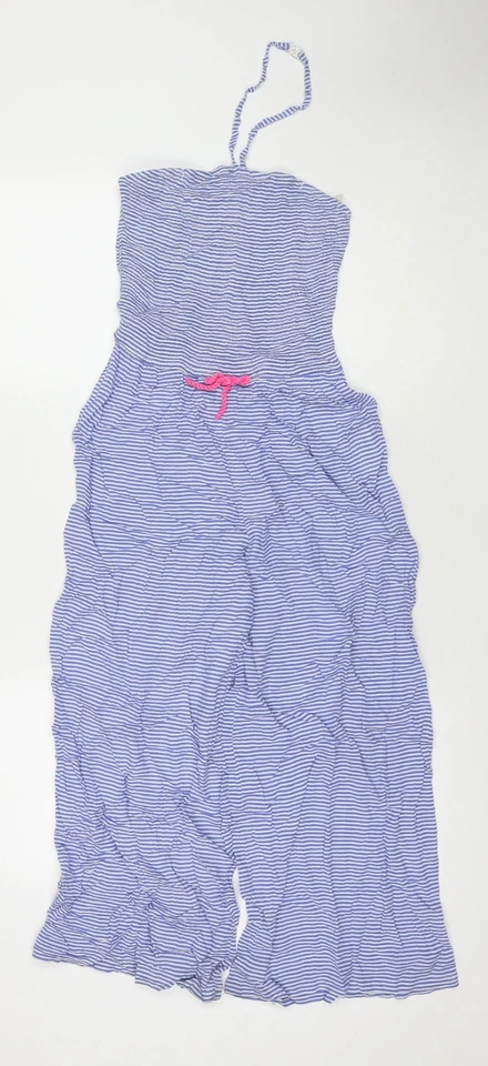 Mono de viscosa a rayas azules de Marks and Spencer para niñas talla 10-11 años Foto 1 de 4