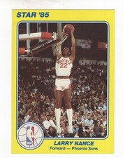 1984-85 STAR COMPANY 1985 NBA COURT KINGS 5x7 LARRY NANCE PHOENIX SUNS