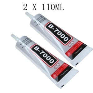 2X 110ML B-7000 Multi-Purpose Glue Adhesive Phone Frame Bumper Jewelry Universal - Picture 1 of 6