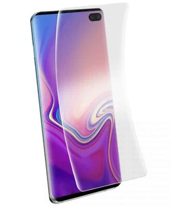 PELLICOLA IDROGEL PER SAMSUNG GALAXY S10 PLUS IN SILICONE GEL PROTEZIONE DISPLAY - Afbeelding 1 van 6