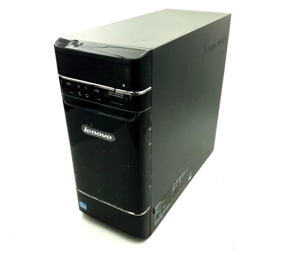 Lenovo H520e Intel Core i3-3240T 2.90 GHz Tower Base Unit PC - Image 1 of 1