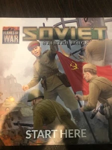 15mm 1/100 Flames Of War  Soviet Starter Force Guide Booklet - Picture 1 of 5