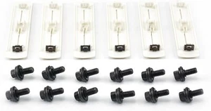 NEW Fit 2007-2014 Toyota FJ Cruiser Roof Drip Rack Removal Kit Cover Clips - Picture 1 of 4