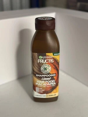 Garnier Ultimate Blends Hair Food Shampoo Coconut & Macadamia 1x350ml - NEW