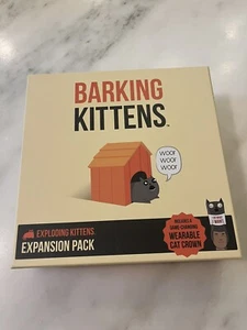 Barking Kittens Exploding Kittens Expansion Pack - Open Box and Complete - Picture 1 of 14