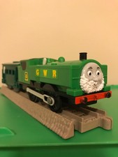 THOMAS Train Trackmaster Motorized Close Shave Duck And Caboose