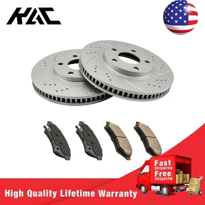 Front Disc Brake Pads Kit For Chevrolet Impala 2000 2001 2002-2005 55034 D699 - Image 1 of 4