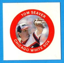 1984 Fun Foods Proof TOM SEAVER (ex-mt) Chicago White Sox