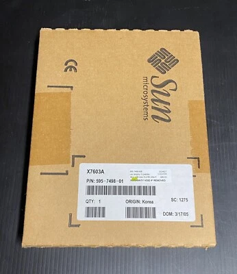 Sun X7603A 1GB Memory Kit (2x 370-6202 512MB PC2100 DDR266 CL2 DIMMs) New Box - Image 1 of 4