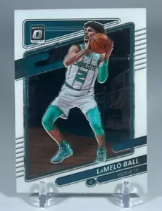LAMELO BALL 2021-22 Panini Donruss Optic Basketball Base Card #26 - Picture 1 of 2
