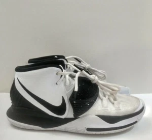 Nike Kyrie 6 TB Basketball Shoes White Black CK5869-101 Sz 7 - Picture 1 of 12