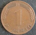1 Pfennig 1970 "D" Brd / Deutschland / Germany / Nemezko / Aléman / D