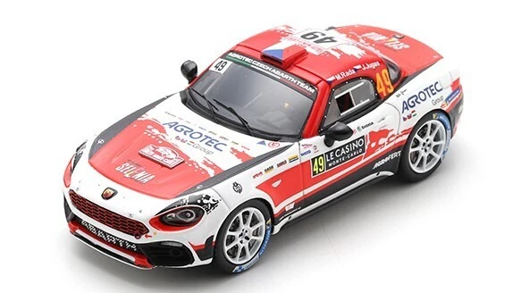 ABARTH 124 N.49 MONTE CARLO 2022 M.RADA-J.JUGAS 1:43 - Immagine 1 di 1