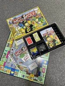 Monopoly The Simpsons Edition 2003 Parker Games - Completed - Picture 1 of 4