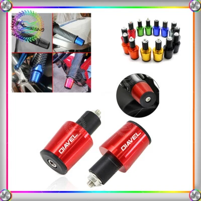 CNC para tapones de extremo de tapa de manillar DUCATI DIAVEL 1260 1260S 7/8"" 22 MM Foto 1 de 4