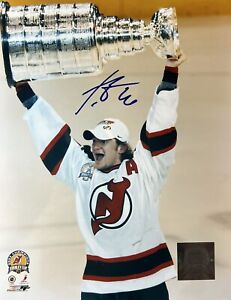 Patrik Elias Signed 8x10 Photo File New Jersey Devils 2003 Stanley Cup